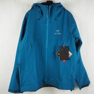 Arc'teryx Men's Beta LT Jacket Lightweight Gore-Tex Pro Shell Iliad Blue XL
